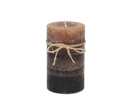 Świeca Silvia 14cm marron foncé