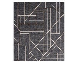 Dywan Velours beige/bleu pétrole 160x230cm