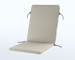 Housse de coussin de chaise Duvholmen 116x45cm (BONDHOLMEN, NÄMMARÖ, SJÄLLAND)
