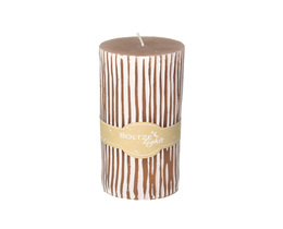 Świeca Renee 15cm marron