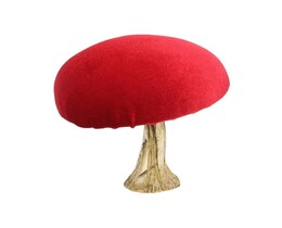 Champignon en velours Figurka 12 cm