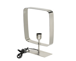 Lampe de table Theo Argent 46 cm