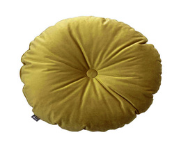 Coussin rond à boutons