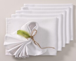 Lot de 6 serviettes 42x42 182-12