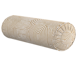 Coussin traversin à plis