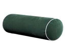 Coussin traversin uni avec passepoil