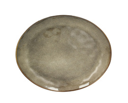 Assiette de glace ⌀27cm marron
