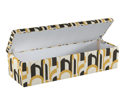 Boîte de rangement rembourrée
