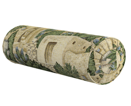 Coussin traversin à plis