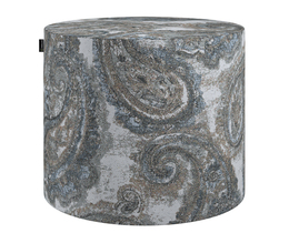 Pouf en forme de tonneau
