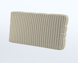 Housse de coussin de dossier Duvholmen 62x44cm (BONDHOLMEN, SOLLERÖN, NÄMMARÖ, SEGERÖN)