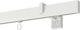 Curtain rod end cap