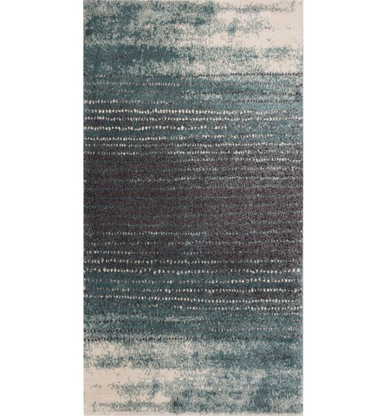 Dywan Modern Teal blue/dark grey 160x230cm