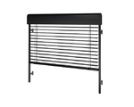 Facade blinds black