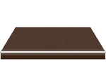Patio awning brown