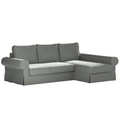 Backabro sofa Bed with Chaise Longue Cover