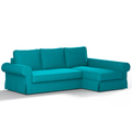 Backabro sofa Bed with Chaise Longue Cover