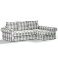 Backabro sofa Bed with Chaise Longue Cover